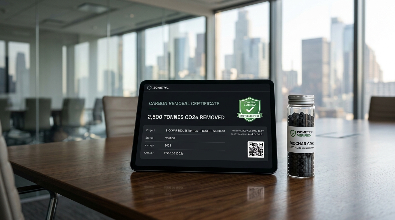 Carbon Credit Trading and CORC Verification